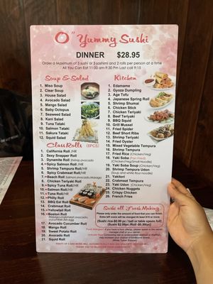 Menu photo 5 O'Yummy Sushi Virginia Beach, VA Menu photo 5 O'Yummy Sushi Virginia Beach, VA
