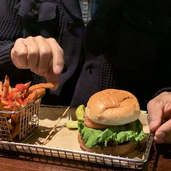 Hops Burger Bar - Nutty Burger (?) - Burgers Near Me - Greensboro, North Carolina