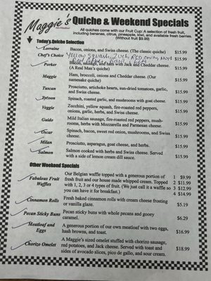 Menu photo 1 Maggies On Meeker Kent, WA Menu photo 1 Maggies On Meeker Kent, WA
