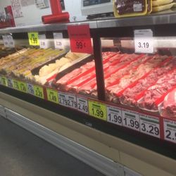 Banning Village Market - Meat department! Beefs, chicken, seafood etc.