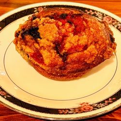 The Owl's Nest coffee + pastries - Earl grey muffin