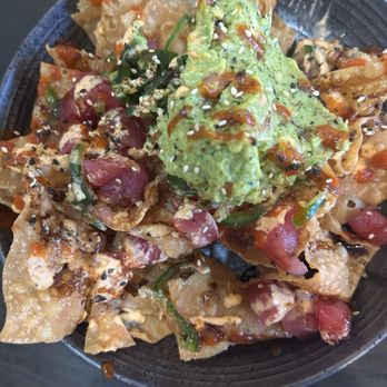 Tamarack Alehouse & Grill - Ahi Tuna Nachos - Burgers Near Me - Lakeside, Montana