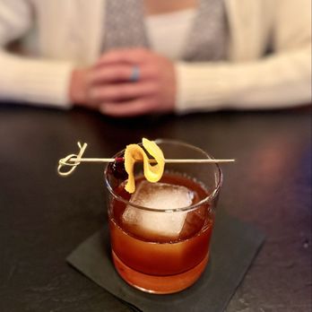Dante's Fire - Pecan Old Fashioned ($14) 3/2026 - Cocktail Bars Near Me - Tucson, Arizona
