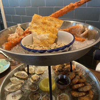 The Kingstide - Lowtide tower add king crab. - Seafood Near Me - Island, South Carolina The Kingstide - Lowtide tower add king crab. - Seafood Near Me - Island, South Carolina