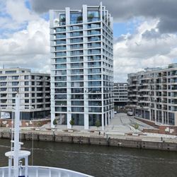 Hafencity - One of many residential apartment buildings along the Elbe