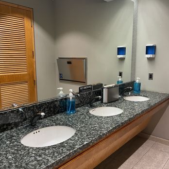 The Lounge - sinks - Airport Lounges Near Me - Boston, Massachusetts The Lounge - sinks - Airport Lounges Near Me - Boston, Massachusetts