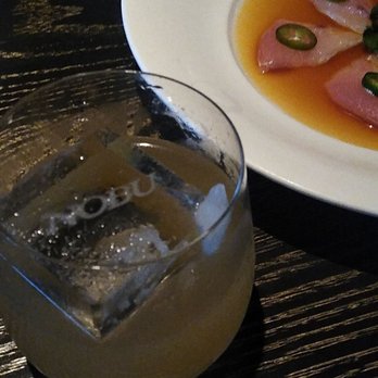 Nobu Chicago - Icecube says Nobu on it! Love it - Japanese Near Me - Chicago, Illinois