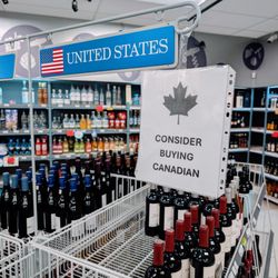 Blundell Liquor Town - United States ("Consider Buying Canadian")