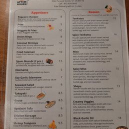 Menu Menu