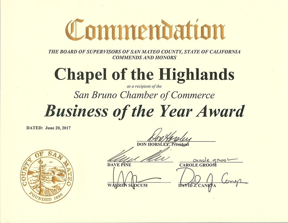 Chapel of the Highlands - veterans service organization in Millbrae, CA