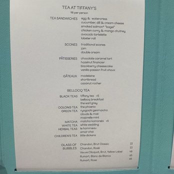 The Blue Box Cafe - Tea menu - French Near Me - Costa Mesa, California The Blue Box Cafe - Tea menu - French Near Me - Costa Mesa, California