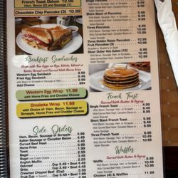Route 40 Diner - Menu