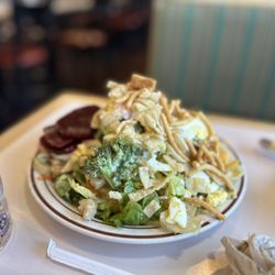 Dollie's Soup And Salad - My wife didn't realize that she could go through the line multiple times.