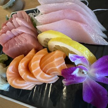 Ninja Sushi - Tri-color sashimi platter - Japanese Near Me - Littleton, Colorado