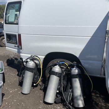 Dive Kauai Scuba Center - 3 tanks for 3 of us. Pretty heavy - Scuba Diving Near Me - Koloa, Hawaii
