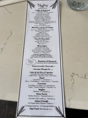 Menu photo 1 Clayton's Bakery & Bistro Coronado, CA Menu photo 1 Clayton's Bakery & Bistro Coronado, CA