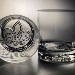 Glass Blower Ben - Custom Impressions Tumbler Fleur De Lis from Glassblower Ben