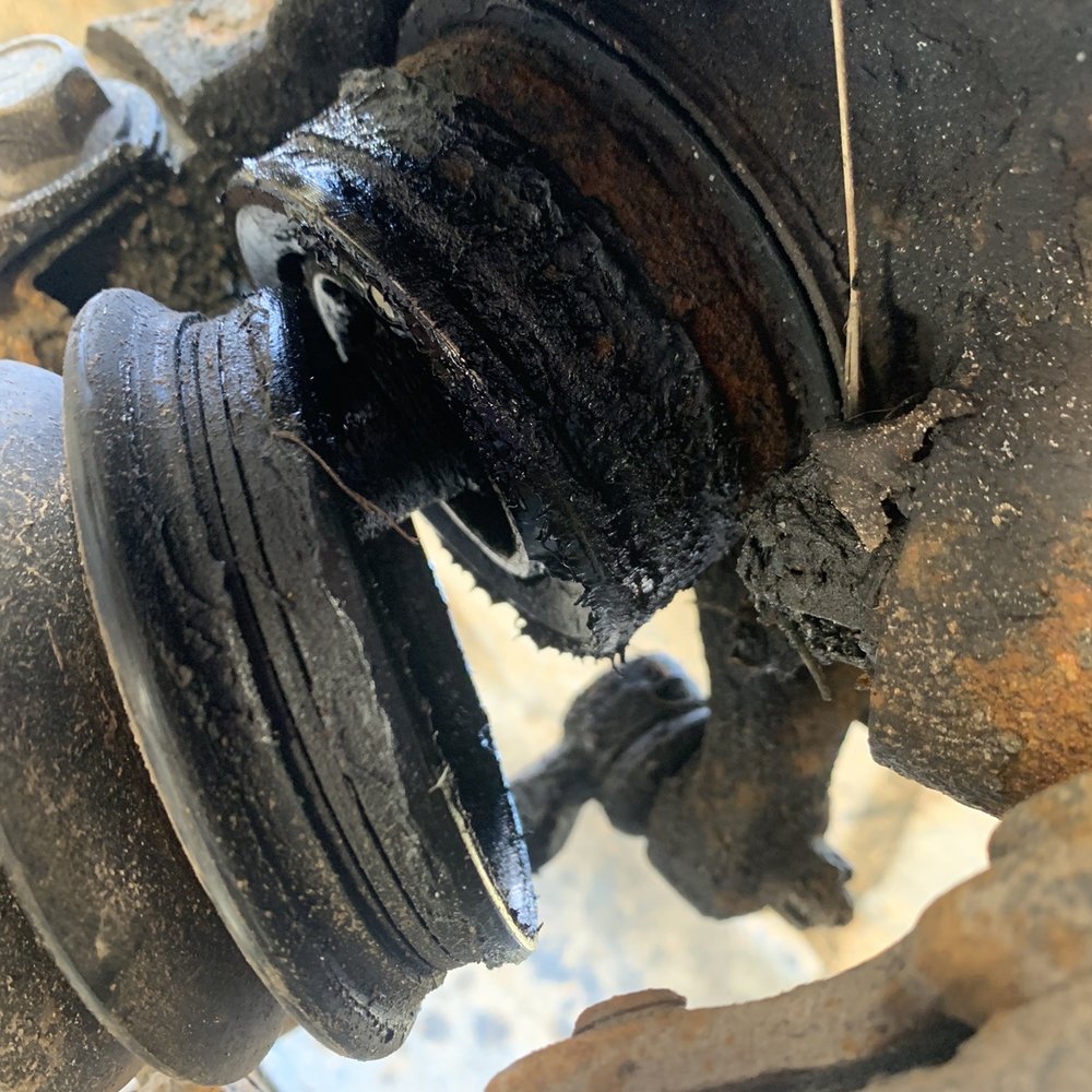 Open cv boot as returned from ER Autocare.