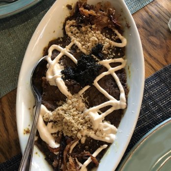 Khaghan Restaurant - Eggplant Dip - Mediterranean Near Me - Vancouver, British Columbia