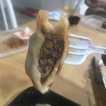 Mr.Dumpling - Beef and green onion dumpling (pan fried) - Chinese Near Me - Rancho Cucamonga, California
