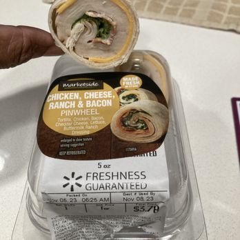 Walmart - Chicken, Cheese, Ranch & Bacon Pinwheel $3.78 - Department Stores Near Me - Fresno, California Walmart - Chicken, Cheese, Ranch & Bacon Pinwheel $3.78 - Department Stores Near Me - Fresno, California