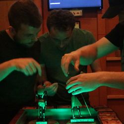 Team work happening in Pyramid Paradox