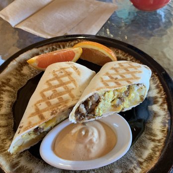 Roots Farm Cafe - Breakfast burrito with sausage. - Coffee & Tea Near Me - Tijeras, New Mexico Roots Farm Cafe - Breakfast burrito with sausage. - Coffee & Tea Near Me - Tijeras, New Mexico