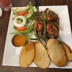 Cesar's Mexican Grill - Steak and Bacon Wrapped shrimp