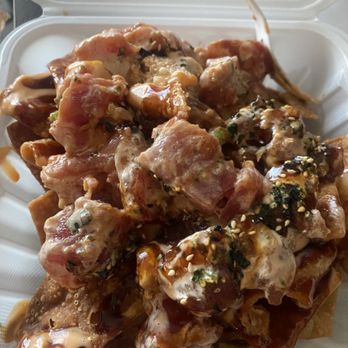 Poke On Da Run - Poke Nachos - Food Trucks Near Me