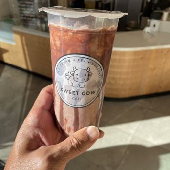 Sweet Cow Cafe - My Marble Chocolate Smoothie! - Ice Cream & Frozen Yogurt Near Me - Pasadena, California Sweet Cow Cafe - My Marble Chocolate Smoothie! - Ice Cream & Frozen Yogurt Near Me - Pasadena, California