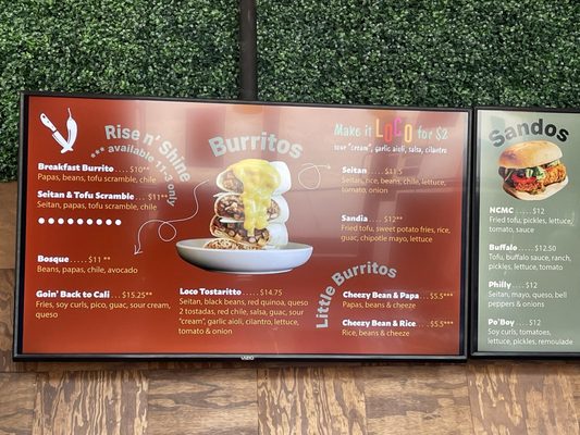 Menu photo 6 Vegos Albuquerque, NM