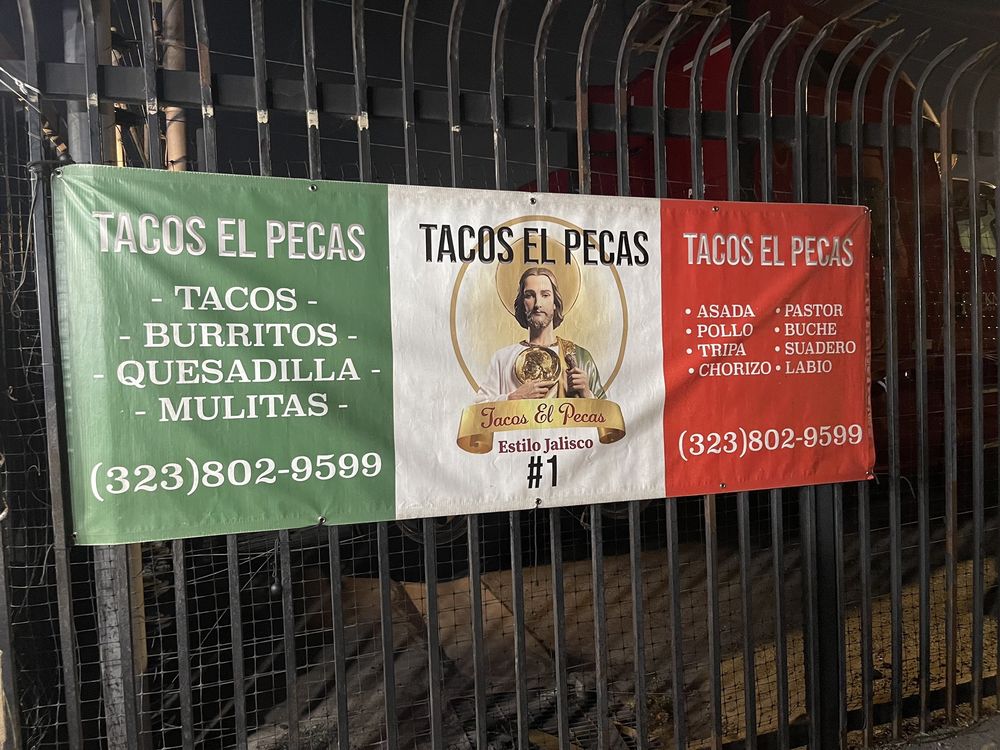 TACOS EL PECAS 17800 Vermont Ave, Gardena, California Tacos Restaurant Reviews Phone