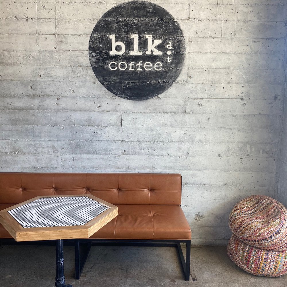 Blk Dot Coffee - Seating - Coffee & Tea Near Me - Laguna Beach, California Blk Dot Coffee - Seating - Coffee & Tea Near Me - Laguna Beach, California