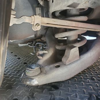 Les Schwab Tire Center - Broken front lower ball joint. - Tires Near Me - Reno, Nevada Les Schwab Tire Center - Broken front lower ball joint. - Tires Near Me - Reno, Nevada