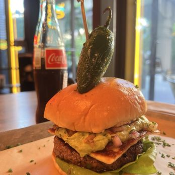 Burgermeister - Brickell - Spicy burger - but not very spicy - Burgers Near Me - Miami, Florida