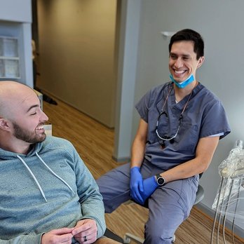 Maple Hill Dentistry - Dr. Melchor with patient - General Dentistry Near Me - Burlington, North Carolina Maple Hill Dentistry - Dr. Melchor with patient - General Dentistry Near Me - Burlington, North Carolina