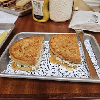Mish Delicatessen - $18 tuna melt. Not actually that bad - Delis Near Me - Los Angeles, California Mish Delicatessen - $18 tuna melt. Not actually that bad - Delis Near Me - Los Angeles, California