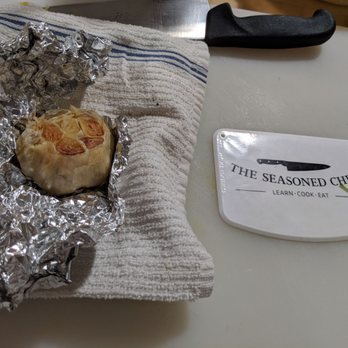 The Seasoned Chef - Roasted garlic. - Cooking Schools Near Me - Aurora, Colorado The Seasoned Chef - Roasted garlic. - Cooking Schools Near Me - Aurora, Colorado
