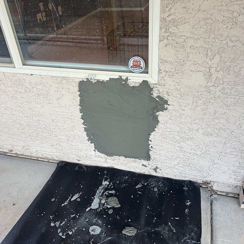 American Eagle of AZ - Exterior wall patched up - Plumbing Near Me - Yuma, Arizona American Eagle of AZ - Exterior wall patched up - Plumbing Near Me - Yuma, Arizona