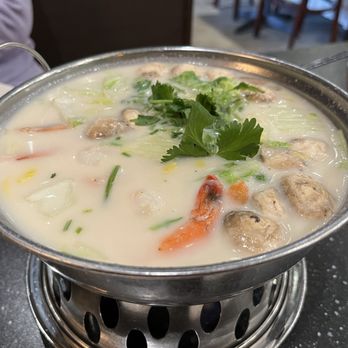 Koon Thai Kitchen - 05-04-24 Tom Ka Soup POT w shrimp $13.95 - Thai Near Me - San Diego, California
