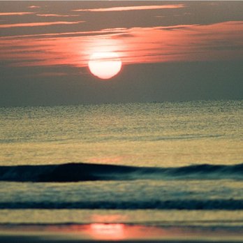 Folly Beach - Sunrise visible from my bedroom window at my apartment on Ashley Avenue. - Beaches Near Me Folly Beach - Sunrise visible from my bedroom window at my apartment on Ashley Avenue. - Beaches Near Me
