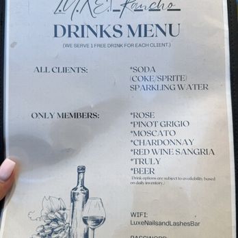 Luxe Nails & Lashes Bar - Menu as of 3/24/25 - Nail Salons Near Me - Rancho Cucamonga, California