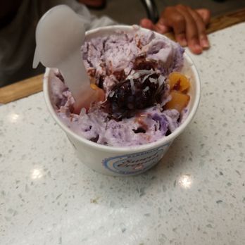 Sweet Creams - U-BE-BE Baby flavor - Ice Cream & Frozen Yogurt Near Me - Honolulu, Hawaii Sweet Creams - U-BE-BE Baby flavor - Ice Cream & Frozen Yogurt Near Me - Honolulu, Hawaii