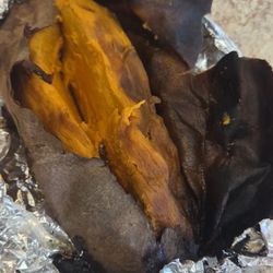 Pier 51 Seafood Restaurant - Badly overcooked sweet potato