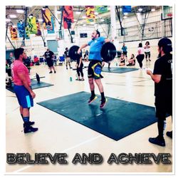 Triune Fitness - CrossFit competition 'Gut Check Challenge" in Germantown Sportplex.