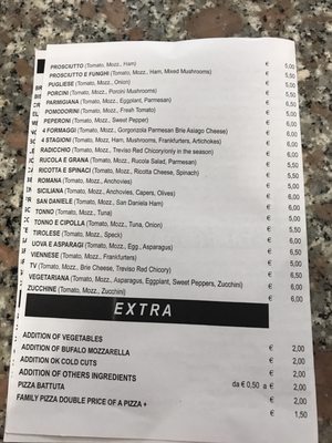 Menu photo 1 Stop... Pizza Quarto d'Altino, VE