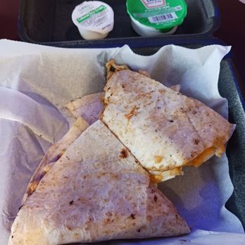 Plum Market - Chicken Quesadilla, salsa, and sour cream - Airport Lounges Near Me - Omaha, Nebraska Plum Market - Chicken Quesadilla, salsa, and sour cream - Airport Lounges Near Me - Omaha, Nebraska