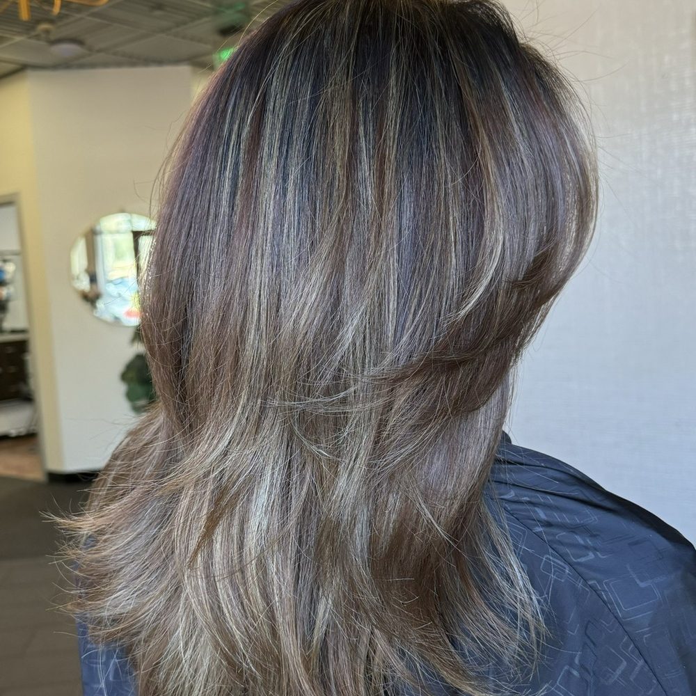 Caramel highlights Caramel highlights