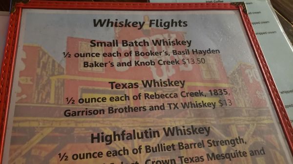 Menu photo 1 Giddy Ups Austin, TX
