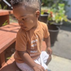 C J Barber - Ramzi's first haircut. By Cj the Barber